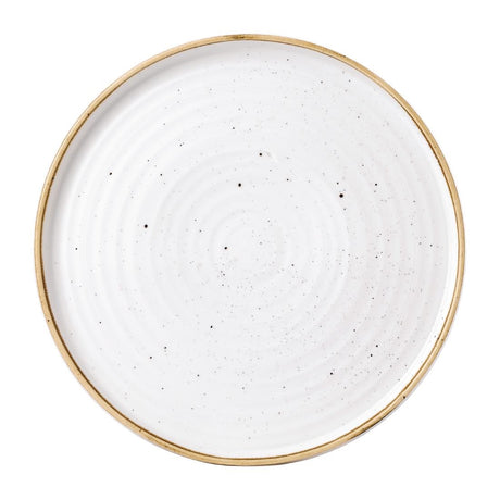 Stonecast Barley White Walled Plate 10 3/4 " (Box 6) - FJ916 Plates Churchill