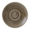Stonecast Patina Antique Taupe Saucer 6 1/4 " (Pack of 12) - FJ925 Churchill Super Vitrified Churchill   