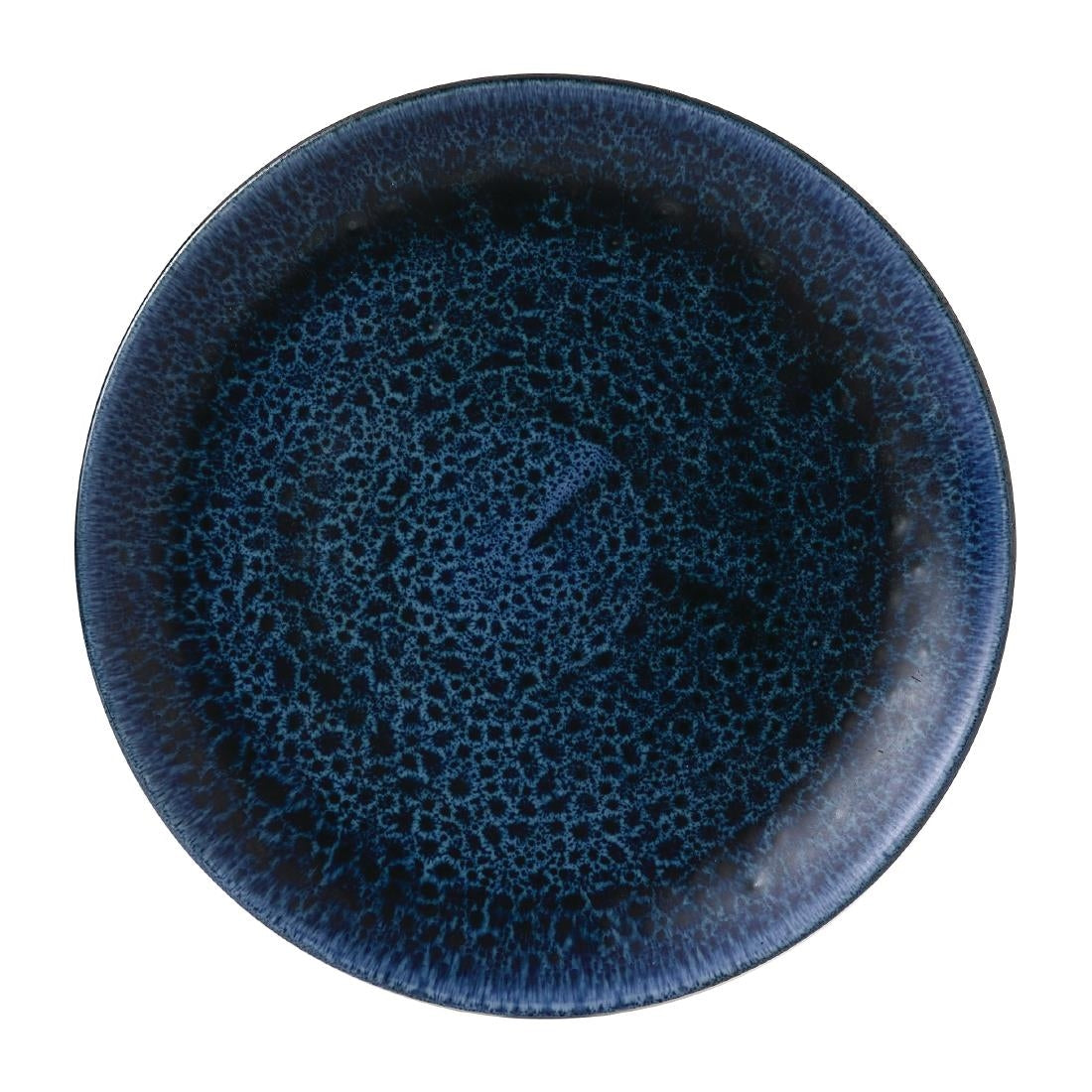 Stonecast Plume Ultramarine Coupe Plate 8 2/3 " (Pack of 12) - FJ946 Plates Churchill