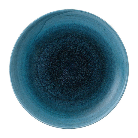 Stonecast Aqueous Lagoon Coupe Plate 8 2/3 " (Box 12) - FJ965 Plates Churchill