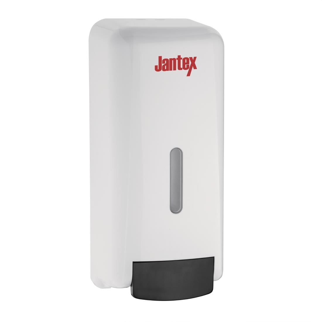 Jantex Liquid Soap and Hand Sanitiser Dispenser 1Ltr - FK385  Jantex   
