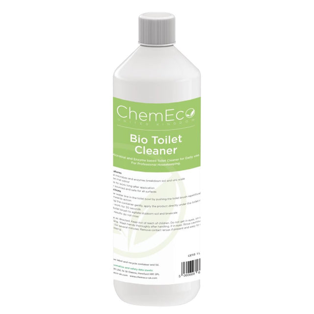 ChemEco Bio Toilet Cleaner 1Ltr - CX949  ChemEco UK   