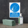 Jantex Z Fold Paper Hand Towels Green 1-Ply 3000 Sheets - DL923  Jantex   