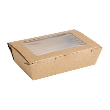 Fiesta Salad Box with PET Window 700ml (Pack of 200) - FN897  Fiesta   