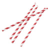 Fiesta Compostable Individually Wrapped Paper Straws Red Stripes (Pack of 250) - FP442  Fiesta   