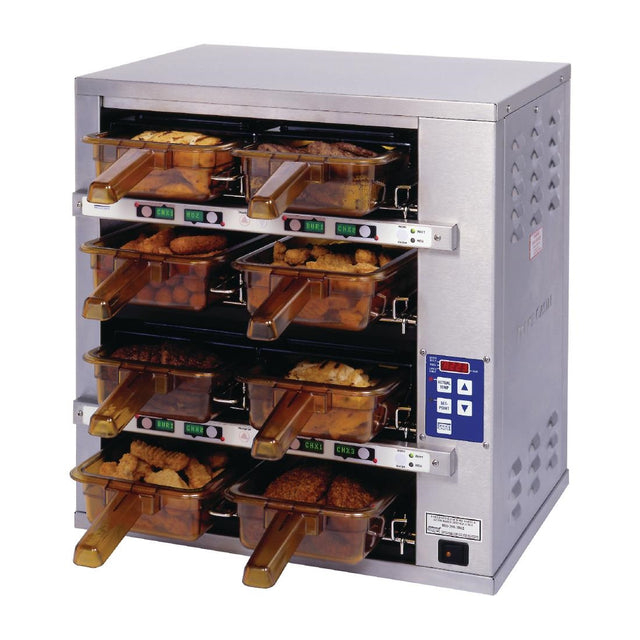 Prince Castle MenuTrak Dedicated Hot Holding Bin DHB4PT-20BCE - FP570  Prince Castle   