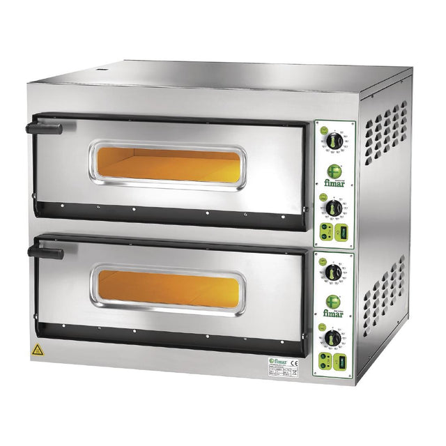 Fimar Twin Deck FES 4 Electric Pizza Oven Single Phase | AFES4+41 Twin Deck Pizza Ovens Fimar