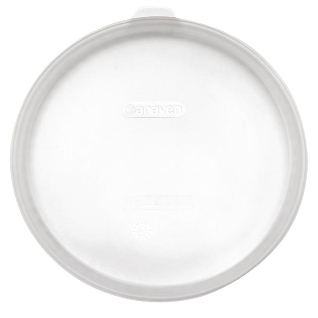 Araven Round Silicone Lid Clear 133mm - FP930  Araven   