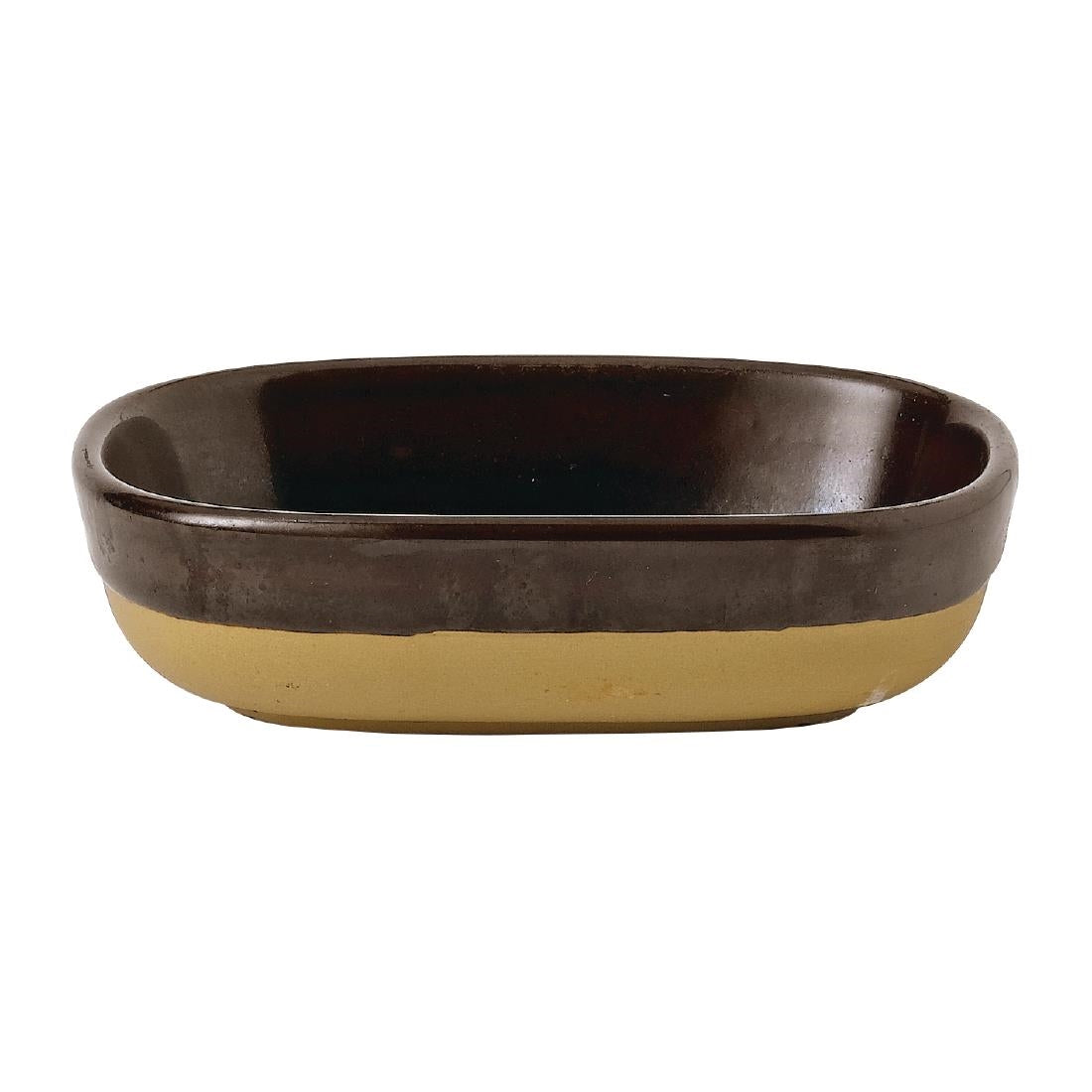 Churchill Emerge Cinnamon Brown Trays 120x90mm (Pack of 6) - FR005 Churchill Super Vitrified Churchill   