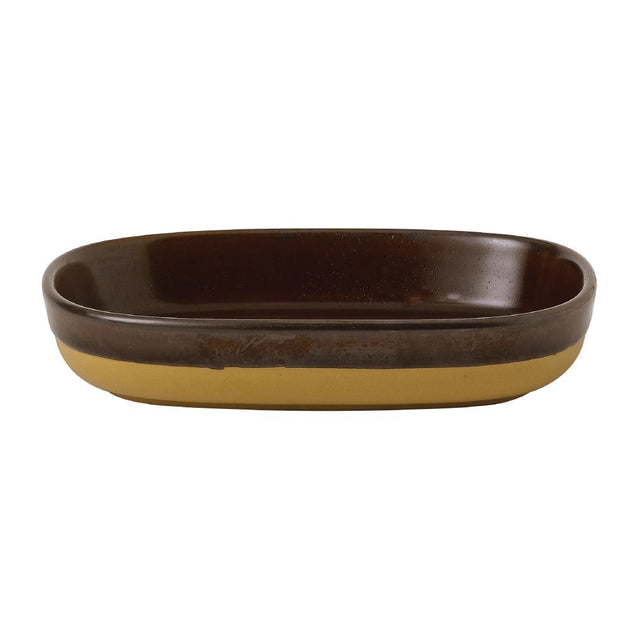 Churchill Emerge Cinnamon Brown Trays 170x117mm (Pack of 6) - FR006 Churchill Super Vitrified Churchill   