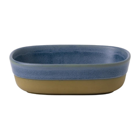 Churchill Emerge Oslo Blue Dishes 170x120mm (Pack of 6) - FR019 Churchill Super Vitrified Churchill   