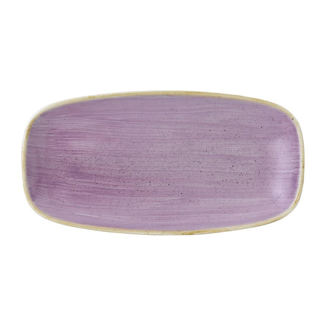 Churchill Stonecast Lavender Chefs Oblong Plate 298 x 152mm (Pack of 12) - FR028 Plates Churchill