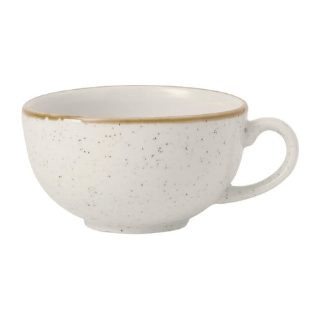 Churchill Stonecast Barley White Cappuccino Cup 280ml (Pack of 12) - FR035 Cups and Mugs Churchill