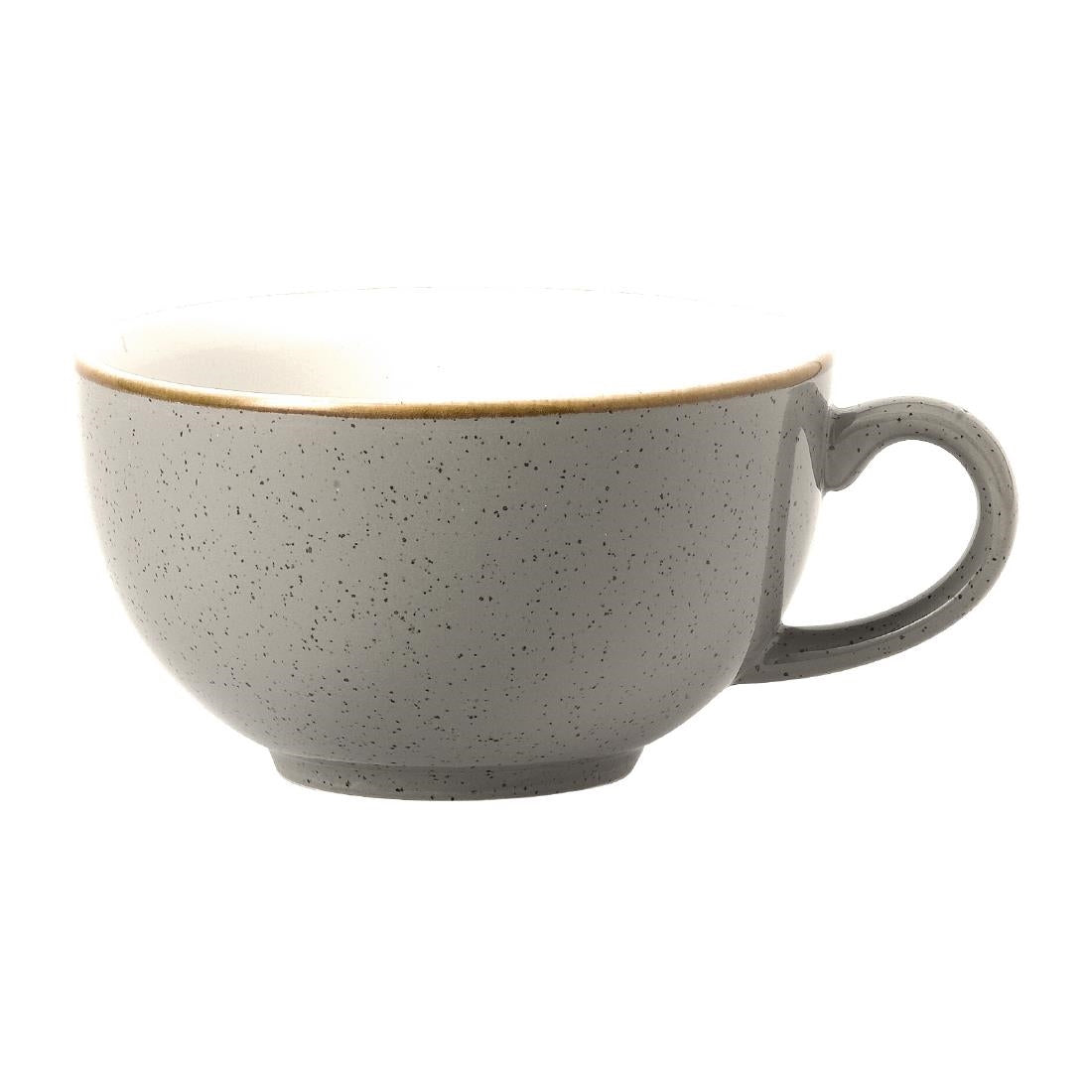 Churchill Stonecast Grey Cappuccino Cup 280ml (Pack of 12) - FR037 Cups and Mugs Churchill