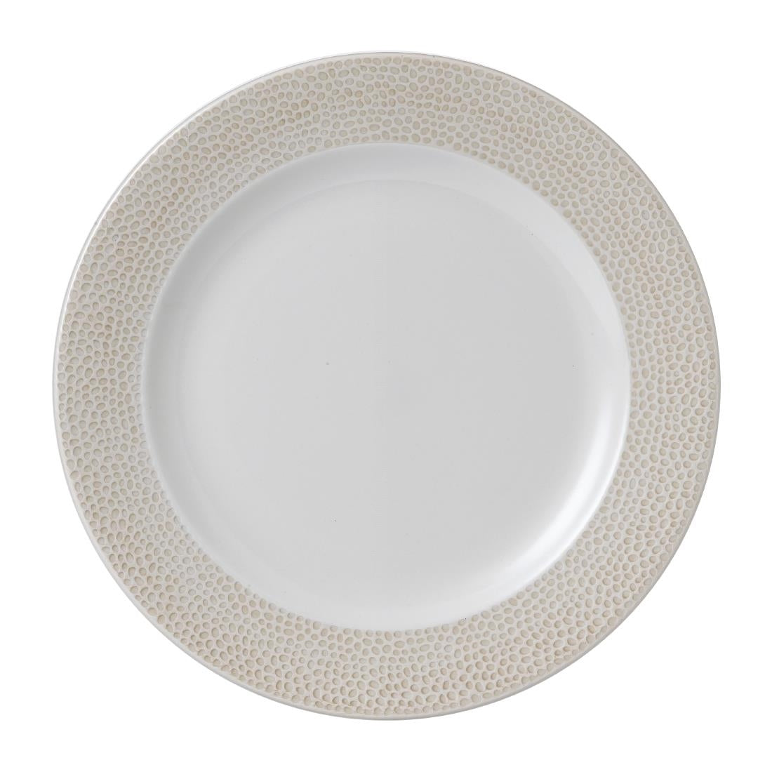 Churchill Isla Spinwash Sand Footed Plate 276mm (Pack of 12) - FR042 Plates Churchill