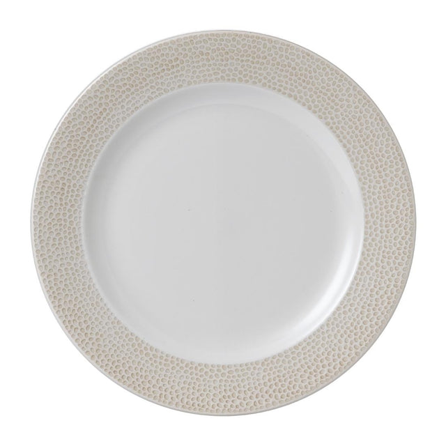 Churchill Isla Spinwash Sand Footed Plate 276mm (Pack of 12) - FR042 Plates Churchill