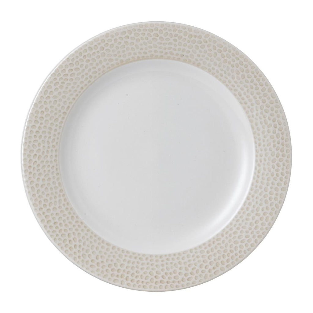 Churchill Isla Spinwash Sand Plate 210mm (Pack of 12) - FR043 Plates Churchill