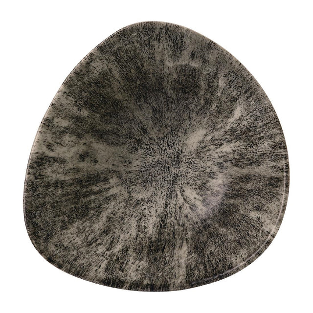 Churchill Stone Quartz Black Lotus Bowl 177mm (Pack of 12) - FR058 Bowls Churchill