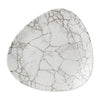 Churchill Studio Prints Kintsugi Agate Grey Lotus Plates 254mm (Pack of 12) - FR059 Plates Churchill