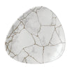 Churchill Studio Prints Kintsugi Agate Grey Lotus Plates 177mm (Pack of 12) - FR061 Plates Churchill