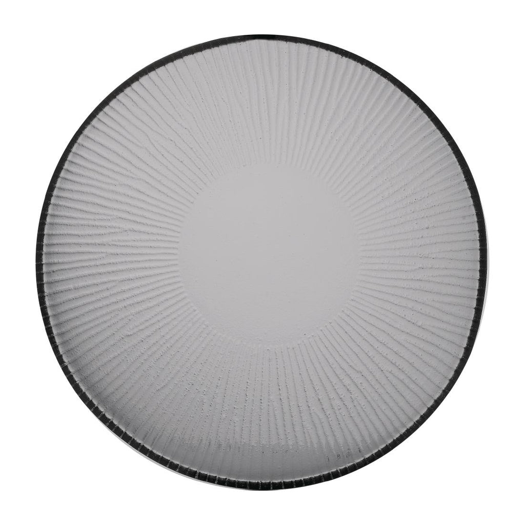 Churchill Bamboo Organic Glass Round Bowl 245mm (Pack of 6) - FR069 Bowls Churchill