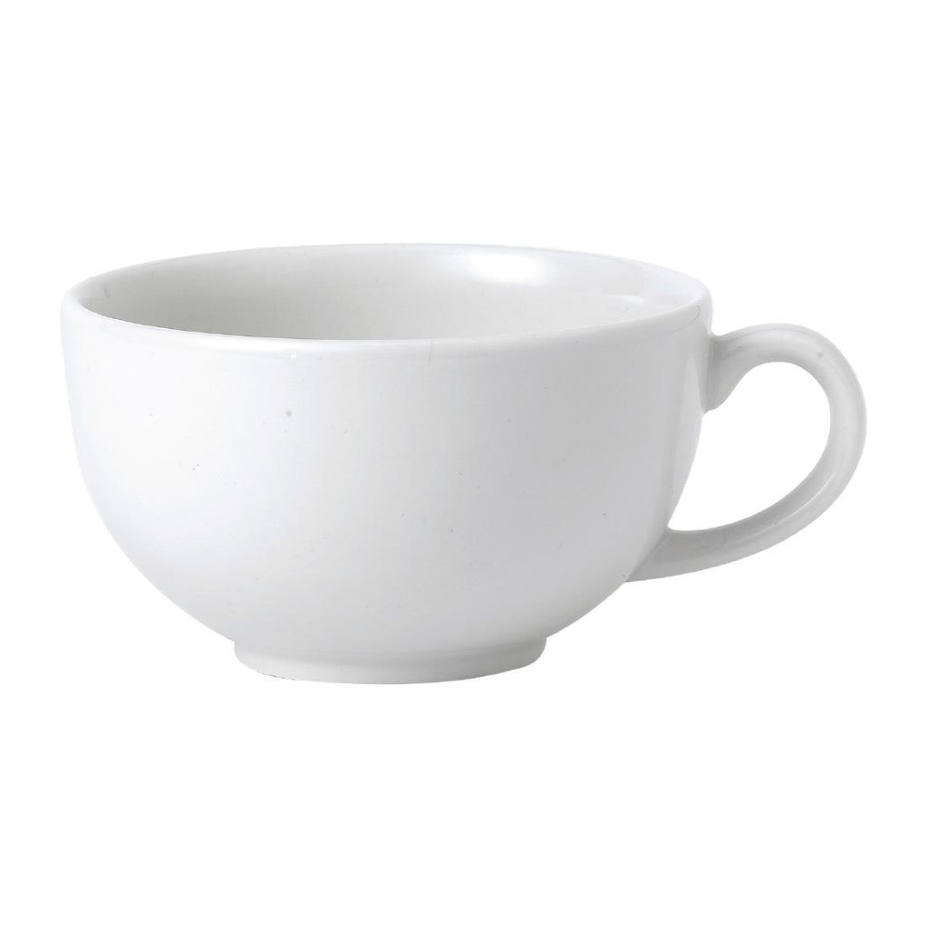 Churchill White Cappuccino Cup 280ml (Pack of 12) - FR073 Cups and Mugs Churchill