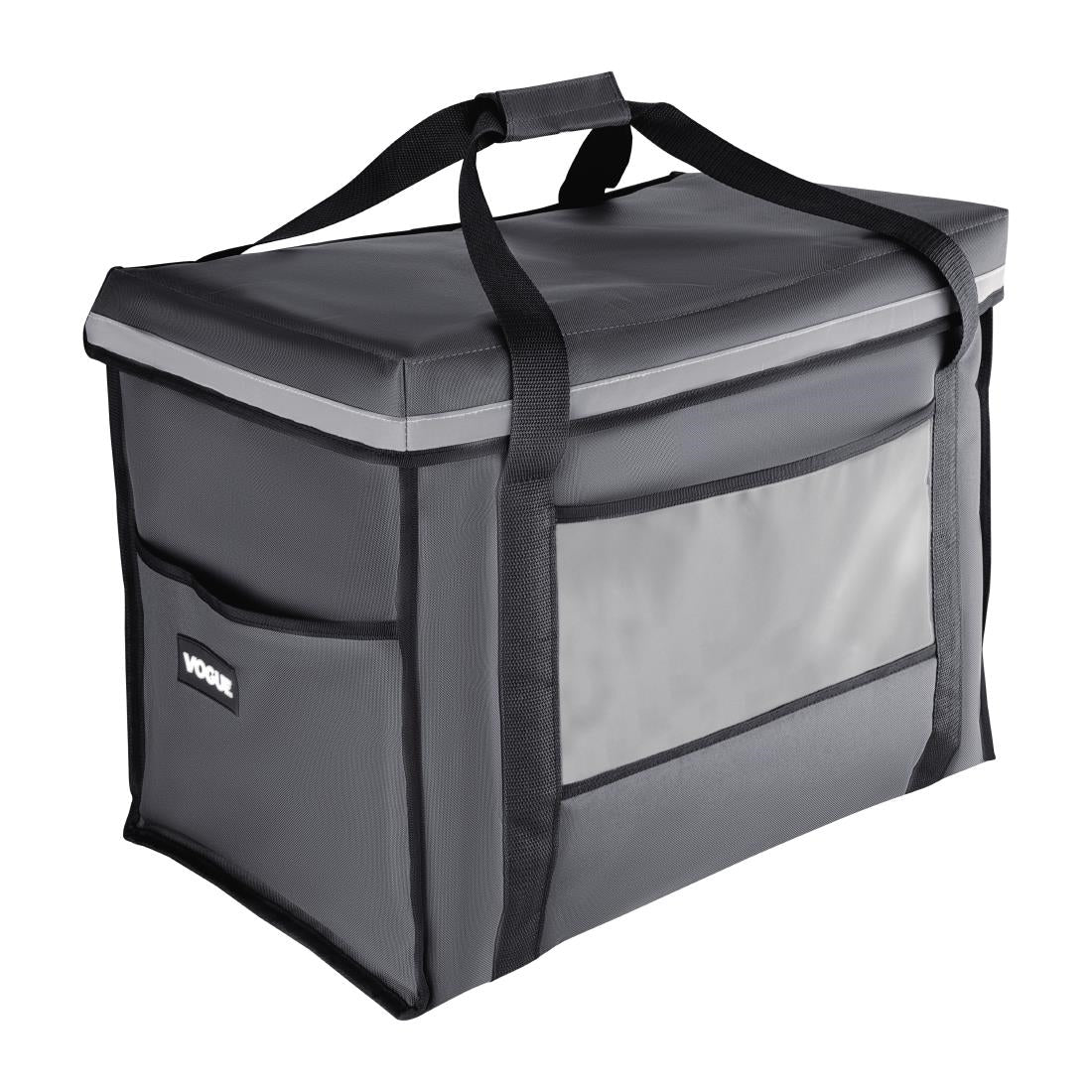 Vogue Insulated Folding Delivery Bag Grey 540x360x430mm - FR226  Vogue   