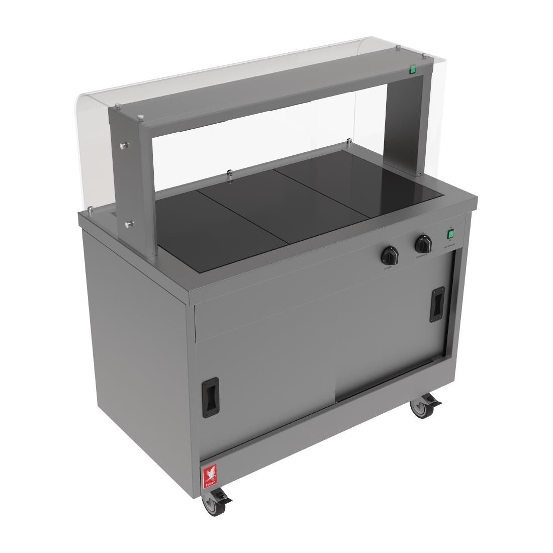 Falcon Hot Cupboard Servery Counter FC3-S - FS016  Falcon   