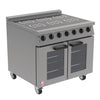 Falcon Dominator One Series 6 Zone Induction Range on Castors E161i - FS044  Falcon   