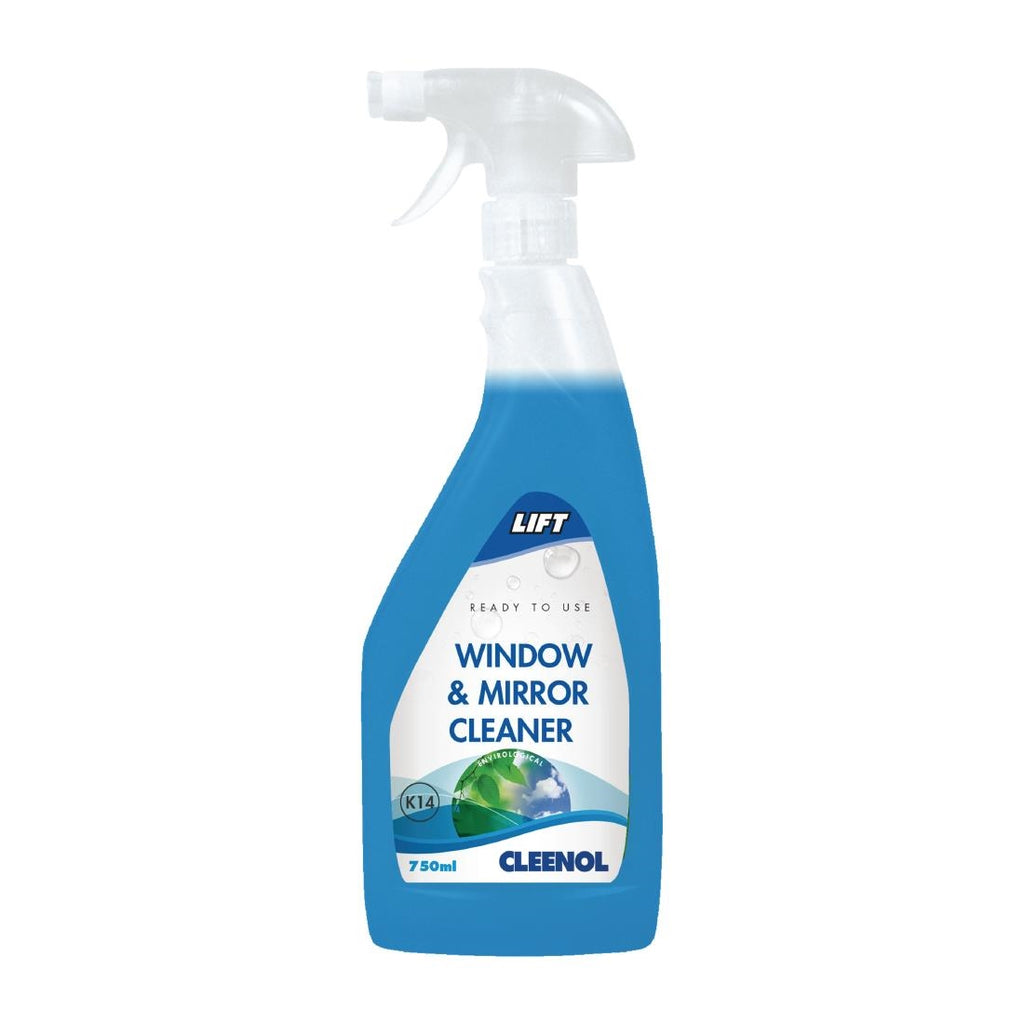 Cleenol Lift Window and Mirror Cleaner 750ml (Pack of 6) - FS095  Cleenol   