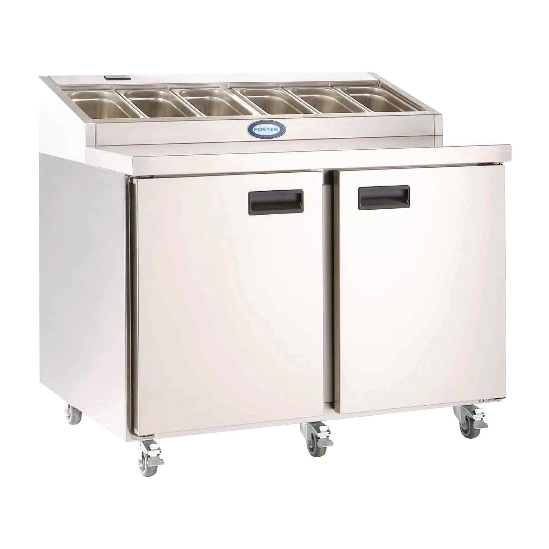 Foster Double Door Prep Counter Fridge FPS2HR - FS105  Foster Refrigerator   