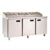 Foster Triple Door Prep Counter Fridge | FPS3HR Foster Refrigerator