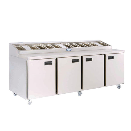 Foster Four Door Prep Counter Fridge | FPS4HR Foster Refrigerator