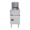 Pitco Twin Tank Solstice Natural Gas Fryer SG14TS - FS126-N Freestanding Gas Fyers Pitco