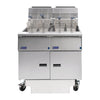 Pitco Twin Tank Solstice Natural Gas Filtration Fryer SG14RS/FD-FF - FS128-N Freestanding Gas Fyers Pitco