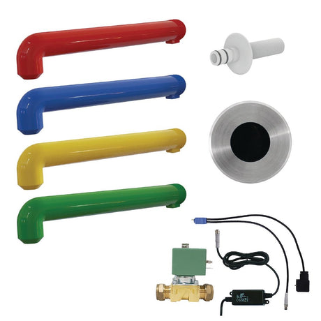 KWC DVS Single Station Anti-Microbial Medi-Spout Tap - FS192  KWC DVS   