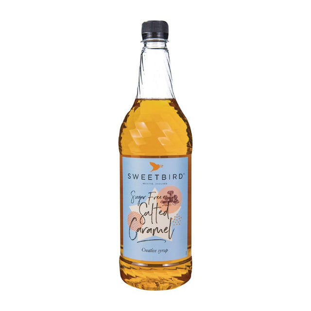 Sweetbird Sugar-free Salted Caramel Syrup 1 Ltr - FS254  Sweetbird   
