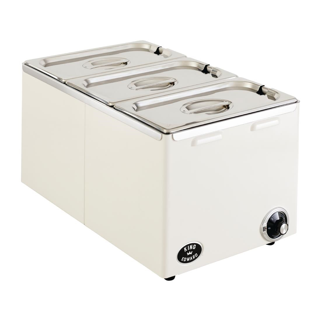 King Edward Wet and Dry Heat Bain Marie Cream - FS284 Bain Maries King Edward
