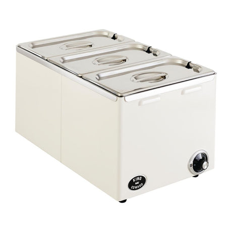 King Edward Wet and Dry Heat Bain Marie Cream - FS284 Bain Maries King Edward