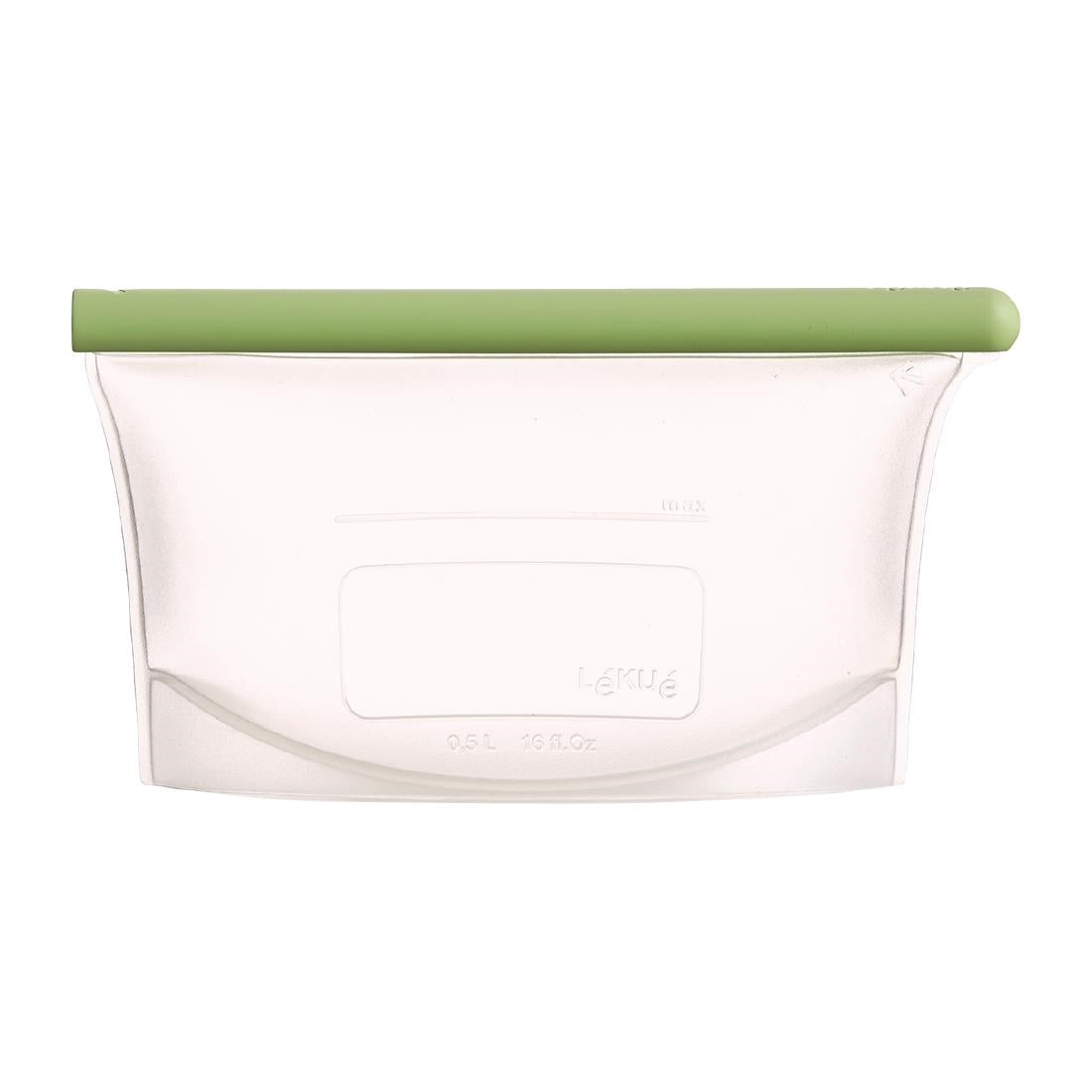 Lekue Reusable Silicone Food Storage Bag 500ml - FS287  Lekue   
