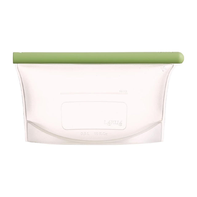 Lekue Reusable Silicone Food Storage Bag 500ml - FS287  Lekue   