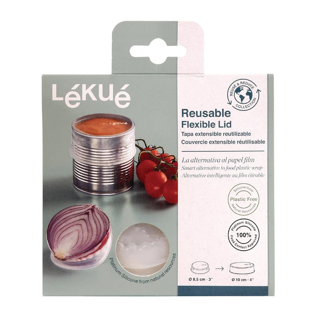 Lekue Reusable Flexible Lid Set of 2 85mm - FS291  Lekue   