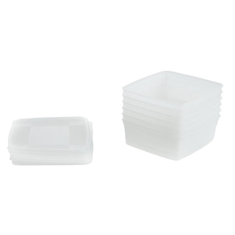 Matfer Bourgeat Soft Modulus Flexible Food Storage Container Box 1 Ltr (Pack of 6) - FS340  Matfer Bourgeat   