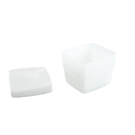 Matfer Bourgeat Soft Modulus Flexible Food Storage Container Box 2 Ltr (Pack of 6) - FS342  Matfer Bourgeat   