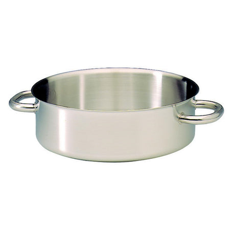 Matfer Bourgeat Excellence Stainless Steel Heavy Duty Sauté Pan 32cm - FS348  Matfer Bourgeat   