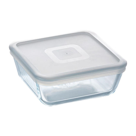 Pyrex Cook & Freeze Square Dish With Lid 850ml - FS367  Pyrex   