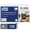 Tork Xpressnap Fit Recycled Dispenser Napkin White 2Ply (Pack of 6x720) - FS373 Paper Napkins Tork   