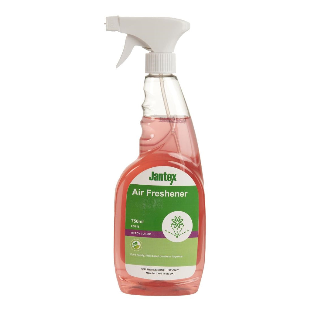 Jantex Green Air Freshener Cranberry Ready To Use 750ml - FS415  Jantex   