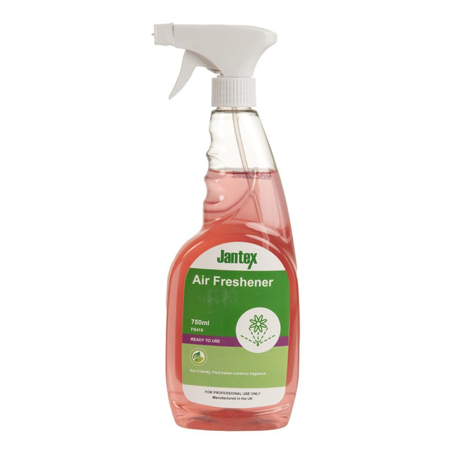 Jantex Green Air Freshener Cranberry Ready To Use 750ml - FS415  Jantex   