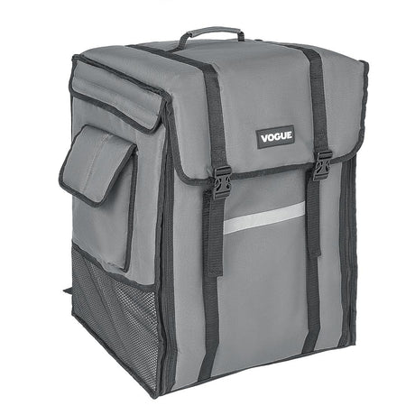 Vogue Insulated Delivery Back Pack Grey 550x400x400mm - FS437  Vogue   